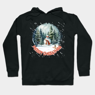 MERRY CHRISTMAS, LET IT SNOW,SNOWMAN Hoodie